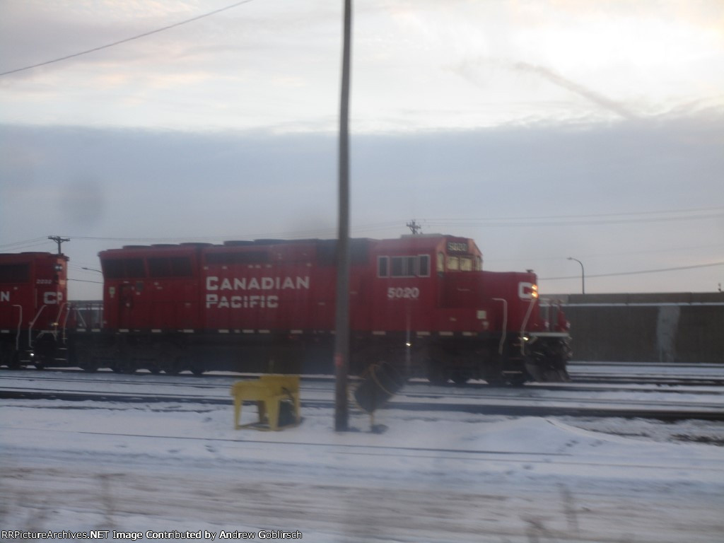 CP 5020 in the Snow